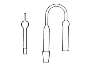 Tubo para cloreto de cálcio (tubo secador)