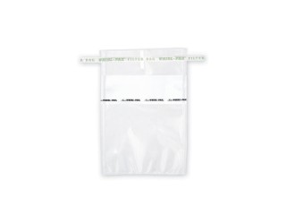 Saco estéril Nasco com tarja de identificação. Com uma camada interna de filtro - 710ml - B01348WA