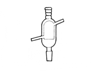 Condensador de refluxo com juntas esmerilhadas
