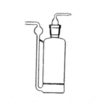 Frasco lavador de gás 350ml