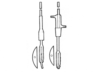 Juntas (haste), para agitação com hélice de PTFE
