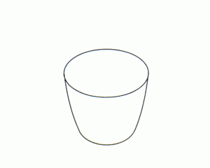 Cadinho de Aço Inox
