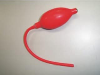 Pera vermelha para bureta