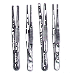 Pinça anatômica para dissecção