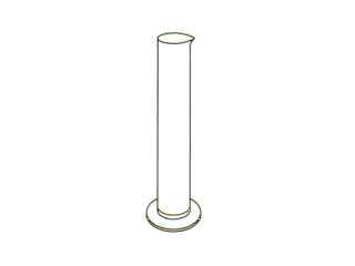 Proveta em aço inox