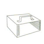 Suporte para placas de cromatografia