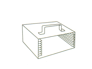 Suporte para placas de cromatografia