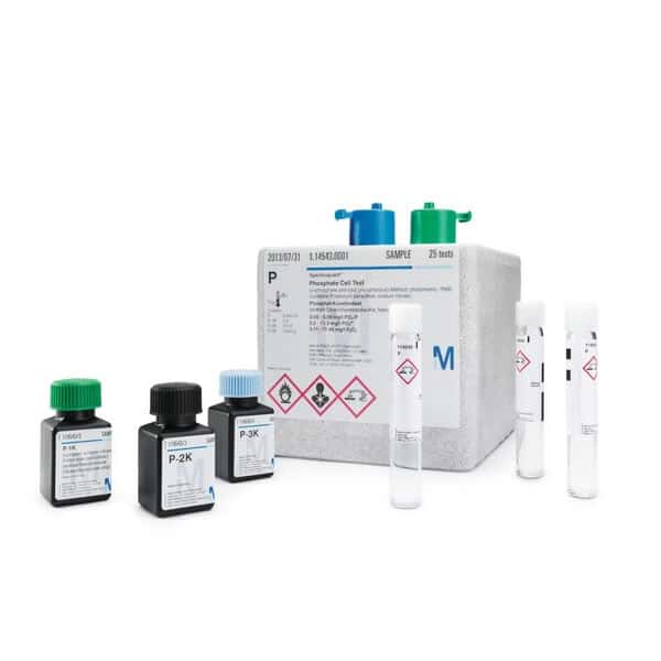 ZINCO SPECTROQUANT CUBETAS 25 TESTES - 0,025-1 MG/L