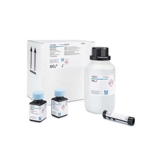 TESTE DE SULFATOS SPECTROQUANT 0,50 - 50,0 MG/L - C/ 100 TESTES