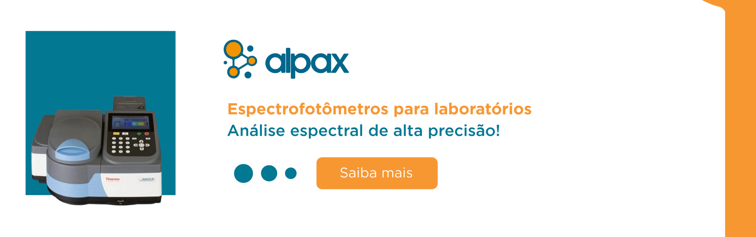 Aumente a precisão das suas análises com o Espectrofotômetro Thermo Scientific